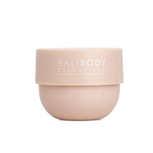 Bali Body Essentials Body Scrub | Nourishing Plant Based Oils, Sugar Based Scrub Gently Exfoliates and Replenishes Moisture for All Skin Types | Vegan, Cruelty Free, Australian Made (250 ml/8.4 fl oz)