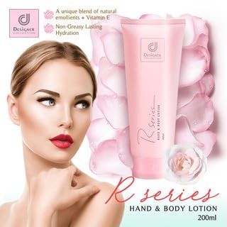 R Series Rejuvenating Hand & Body Lotion | Hydrating, Nourishing Formula for Dry Skin | Fast-Absorbing, Non-Greasy, Paraben-Free 200ml