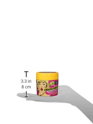 NAIL-AID Cracks Away 1 Minute Pedi Exfoliator, Clear, Mango, 7.0 Fluid Ounce