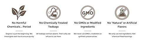 Golden Moon Tea Rooibos Tea - Organic Herbal Tea - Caffeine-Free - Loose, Non-GMO - Travel Tin (30 Servings)