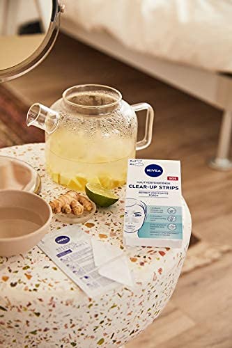 Nivea Visage Hautverfeinerndes Clear Up Strips, 6 Count, Cleansing, Skin Treatment Mask, Female