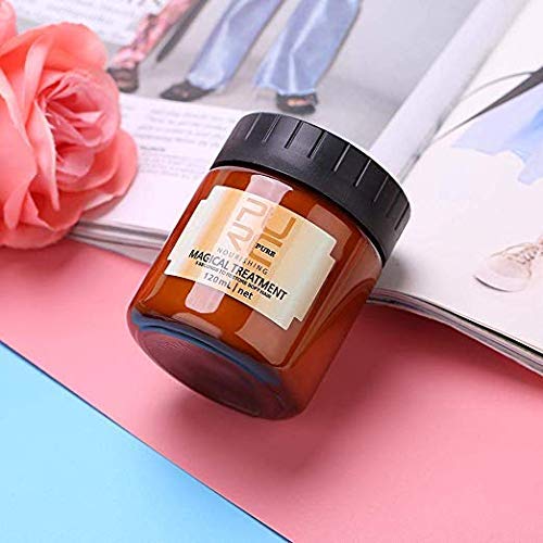 120ml Magical Hair Treatment Mask 5 Seconds Repairs Damage Hair Advanced Molecular Hair deep Conditioner Roots Treatment Return Bouncy Restore Elasticity Hair Care Essence
