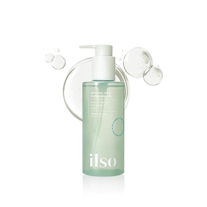 ilso Natural Mild Cleansing Oil/Daily Makeup Blackheads Removal 200mL
