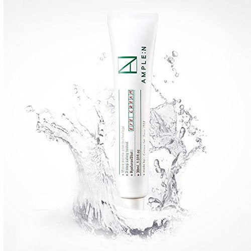 Hyaluron Shot Eye Cream – Korean Hyaluronic Acid Moisturizing Eye Cream to Smooth Skin Texture - Minimize Wrinkles & Dark Circles - Under Eye Moisturizer with Caviar for Nourishment, 0.85 fl.oz.