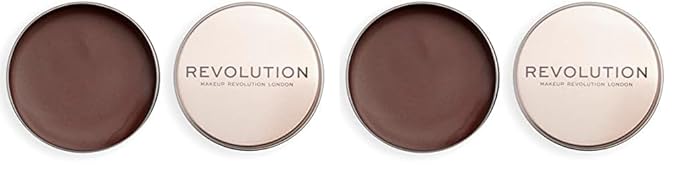Revolution, Balm Glow, Multi-Use Balm for Cheeks, Eyes & Lips, Buildable Formula, Dewy Finish, Sunkissed Nude, 1.12 Oz. (Pack of 2)