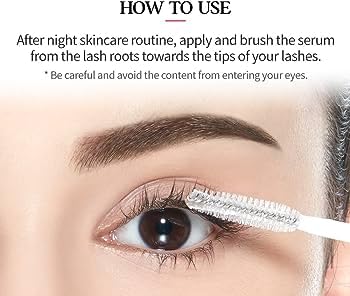 Eyelash Serum Overnight Caffeine Serum, 8 ml (pack of 2) - German product