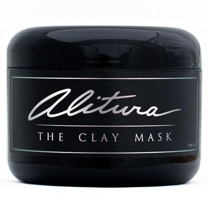 Alitura Clay Face Mask Skin Care – Facial Mask to Exfoliate, Cleanse & Moisturize – Cruelty-Free Clay Mask w/Vitamin C & Pearl Powder – Hydrating Face Masks for All Skin Types (7.1 oz)