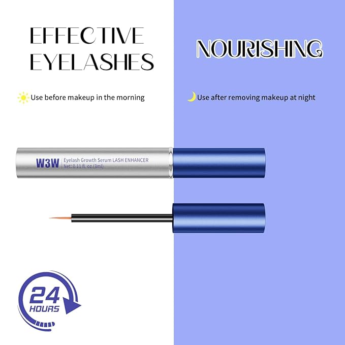 lash Growth Serum,Eyelash Enhancer for Longer, Fuller, and Thicker Lashs