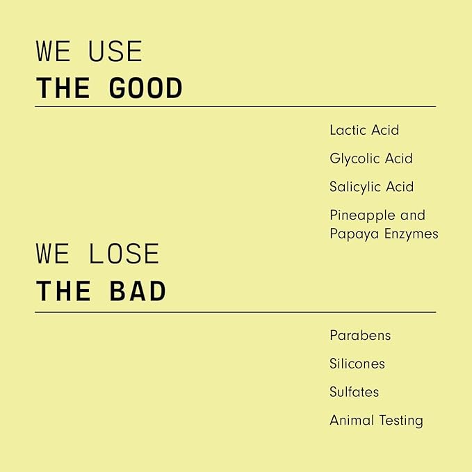 Versed Doctor’s Visit Instant Resurfacing Face Mask - AHA, BHA and Enzyme Exfoliating Mask Helps Reduce Hyperpigmentation - Smooth and Moisturize Skin with Vitamin C - Vegan (1.7 fl oz)