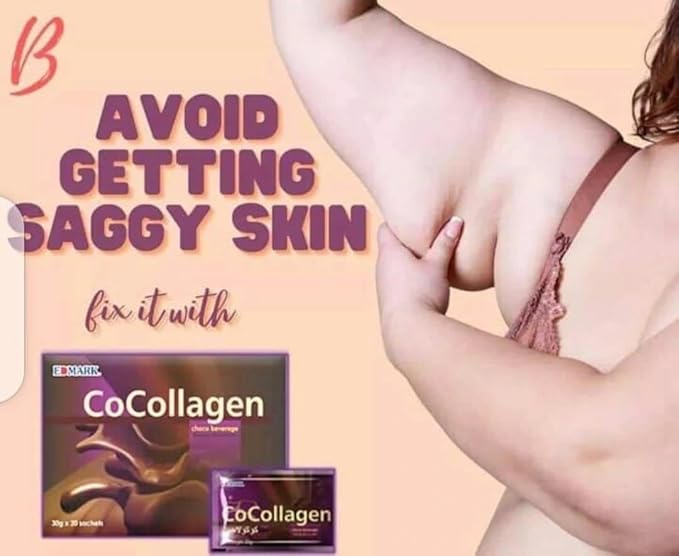 EDMARK COCOLLAGEN Natural Ingredients High Grade Quality Collagen Supplement, Light Brown