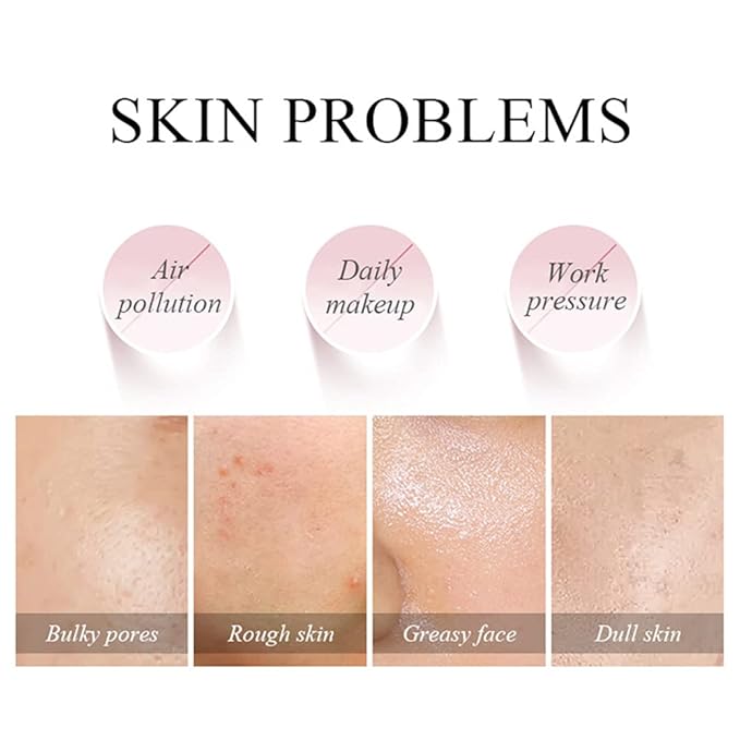 7 Pcs Sakura Face Mud Portable Face Mask Clay Clean Pore Skin Improve Facial Blemishes Moisturizing Oil Control Day & Night Skin Care (Sakura Mud)