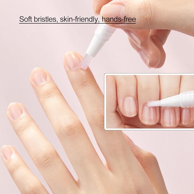 12Pcs Empty Cuticle Oil Pen Nail Oil Pen Transparent Twist Pens with Brush Tip for Lip Gloss Nail Polish Eyelash Growth Liquid with 16Stickers (3ML)