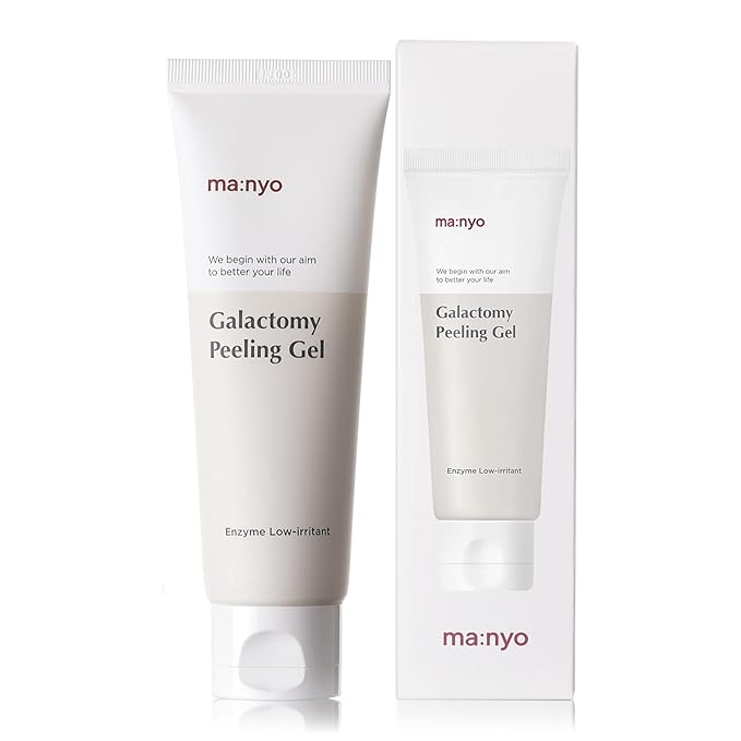 ma:nyo Galactomy Enzyme Peeling Gel | Gentle Exfoliator for Smooth & Radiant Skin | Removes Dead Skin & Impurities | Suitable for All Skin Types,Korean Skincare | 2.5fl oz (75ml)