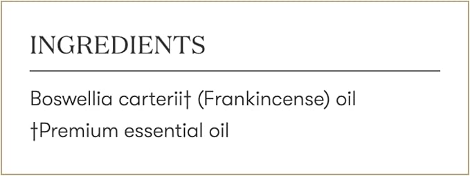 Young Living Frankincense Essential Oil - Pure & Premium Grade - Warm, Spicy Aroma - Promotes Relaxation, Calmness & Holistic Wellness Journey - 15ml Bottle