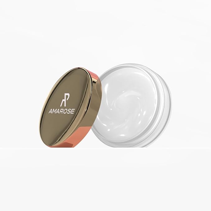 Amarose Anti-Aging Eye Gel – Brighten, Cool, and Hydrate for Dark Circles, Puffy Eyes, and Wrinkles – Organic Eye Treatment Cream - Experience the Ultimate Under Eye Treatment Gel for a Radiantly Yout