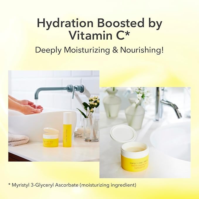 Smooth Cleansing Balm - Highly Rated Makeup Remover & Face Wash on Amazon Japan with Premium Moisturizing Ingredients from Around the World, 2.64oz (75g)