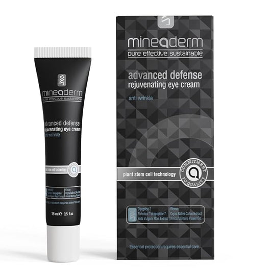 Advanced Rejuvenating Eye Cream for Dark Circles and Puffiness – Anti-Aging Eye Treatment with Peptides Stem Cells and Shea Butter – Firms Smooths and Hydrates Under Eye Area