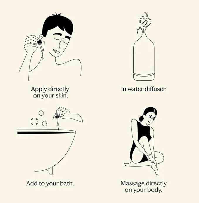 LIVEDROPS 24/7 Balanced Essential Oil Blend. Crafted in France Mandarin, Cardamon & Patchouli Pure & Natural Aromatherapy Skin Safe & Diffuser Compatible Clinically Tested