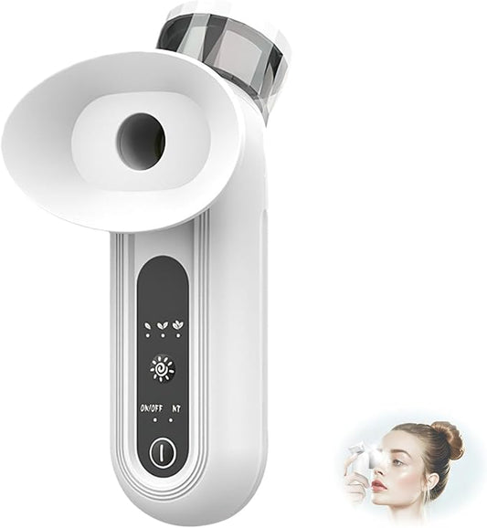 Eye Steamer for Dry Eye, Nano Eye Mist Steam Sprayer, Portable Eye Steam Sprayer, Heated Mist steam Therapy for Dry Eyes Relief, Moisturizing Eye Treatment, Mini Soothing Steamer for Eye Care(1 PCS)