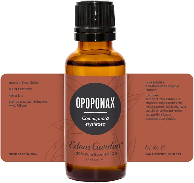 Edens Garden Opoponax Essential Oil, 100% Pure Therapeutic Grade (Undiluted Natural/Homeopathic Aromatherapy Scented Essential Oil Singles) 30 ml