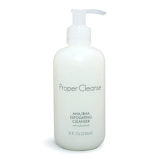 Proper Cleanse AHA/BHA Exfoliating Cleanser with Jojoba Oil 8 oz