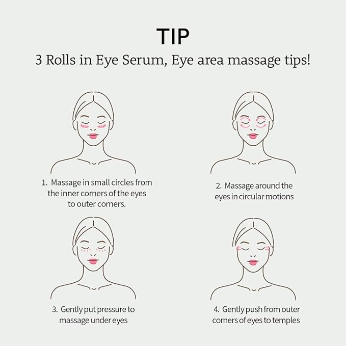 Farmstay Hyaluronic Acid Roll-on Eye Serum with 2% Niacinamide & Collagen – Hydrating Korean Eye Roller for Dark Circles, Puffy Eyes & Wrinkles – 0.84 fl. oz.