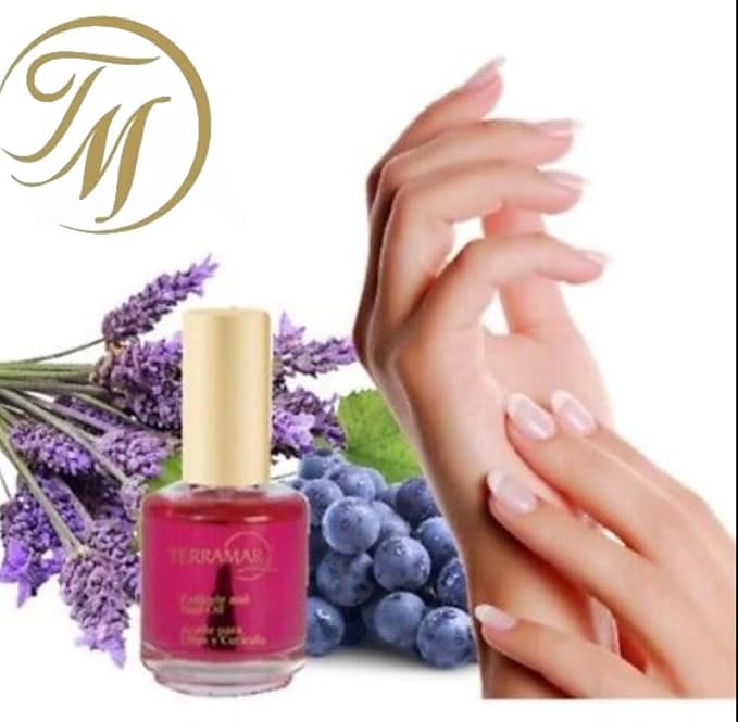 Terramar Cuticle and Nail oil - Nourishing Oil - Hydrates, Strengthens & Softens Cuticles with Vitamin E & Natural Oils - Promotes Healthy Nail Growth
