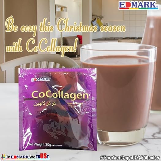 EDMARK COCOLLAGEN Natural Ingredients High Grade Quality Collagen Supplement, Light Brown