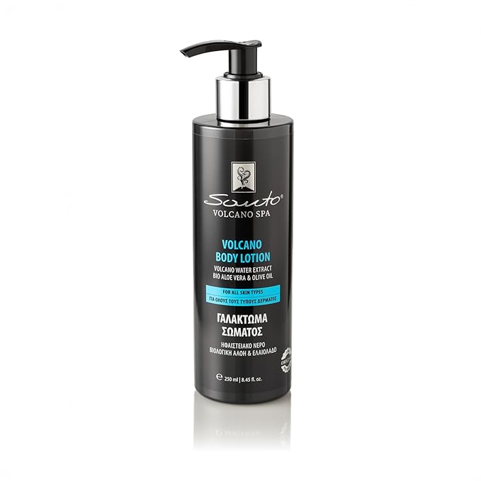 Volcano Body Lotion 250ml ā Lightweight, Fast-Absorbing Hydration Body Moisturizer with Volcanic Water, Minerals & Organic Oils ā Dry Skin Moisturizer for Softness, Nourishing & Revitalizing Skin