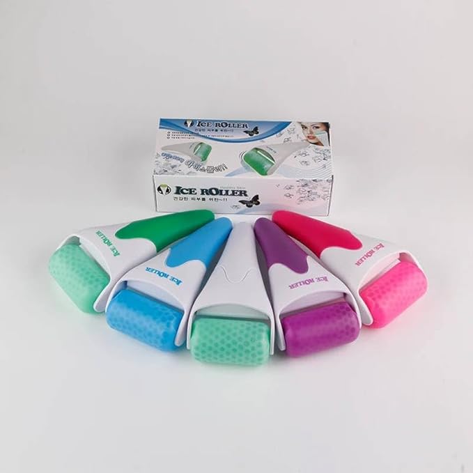 LitleFoxAR Ice Roller Fit for Uniser Skin Care, Face, Eyes and Body Special Massager Roller Puffiness Migraine Pain Relief and Minor Injury (Color White)