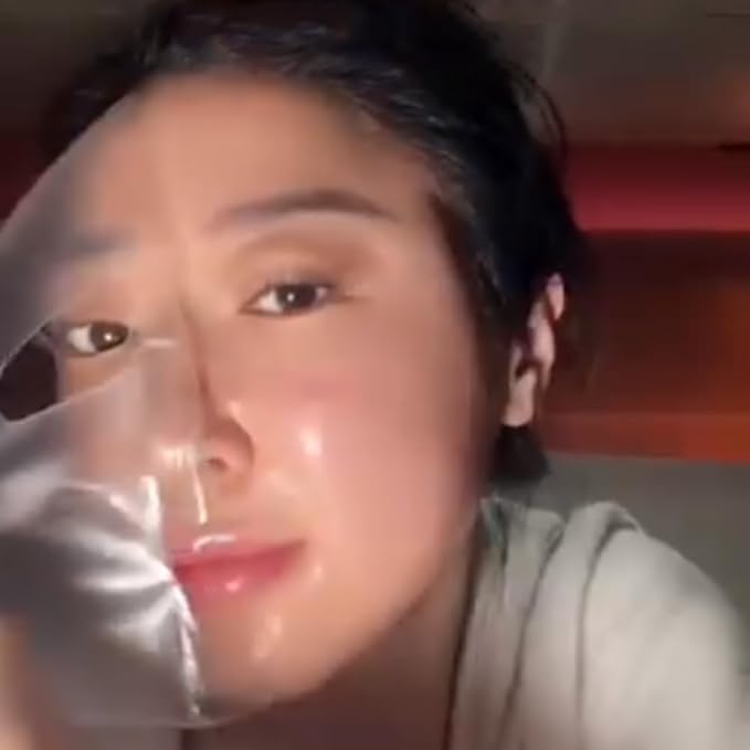 Youth Bio-Collagen Overnight Face Mask - Youth Skin Collagen Mask, Korean Glass Skin Face Masks Skincare, Hydrating Overnight Hydrogel Mask, Pore Minimizing, Elasticity Improvement (34gx8ea)