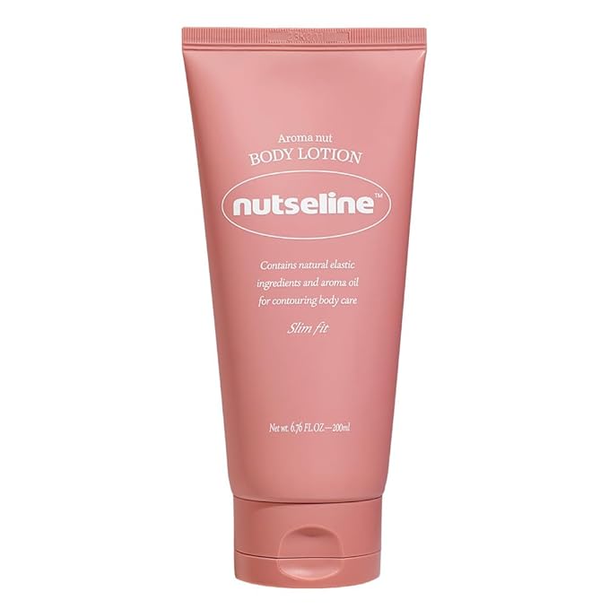 Aroma Nut Slim Fit Body Lotion with 11 Aroma Essential Oils Extract, Anti-Cellutile Lotion, Natural Aroma Scent, Gluten-Free (200ml / 6.76 fl oz.)