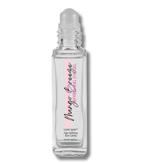Mango Breeze Refreshing Eye Serum – Hydrating & Brightening Under-Eye Treatment for Dark Circles, Puffiness, and Fine Lines | Vegan, Cruelty-Free, Soothing Dual-Action Formula