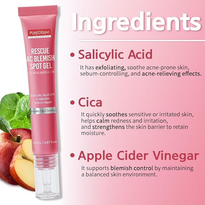 Purederm Collagen Eye Zone Mask & Blemish Spot Treatment Gel for your beautful skin