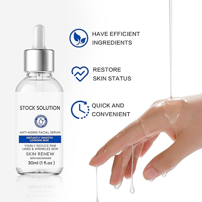 2PCS Firming Facial Serum, Skincare Stock Solution, Skin Care Essence, Deep Nourish Essence, Suitable for all skin types