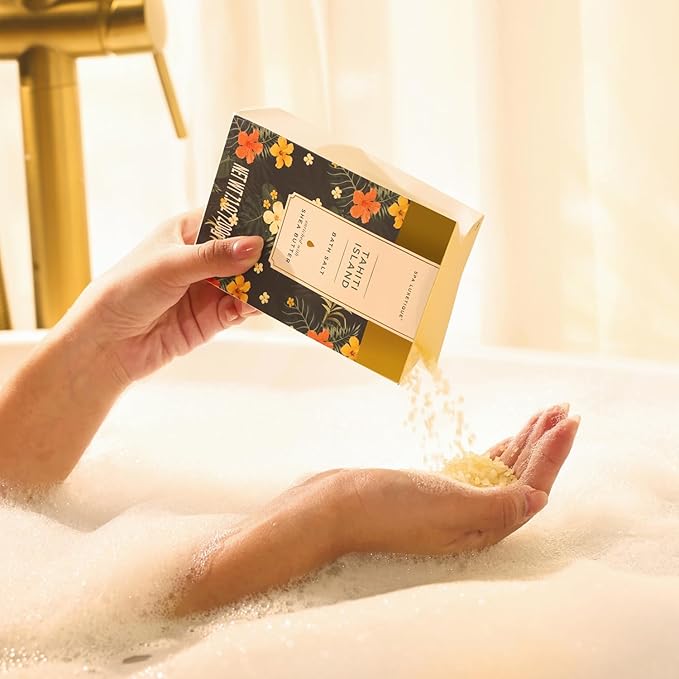 Spa Luxetique Bath Gift Set - 12pcs Spa Gift Basket With Bubble Bath, Bath Bombs, Essential Oil, Body Scrub, Hand Cream - Perfect for Mom's Birthday or Mother's Day