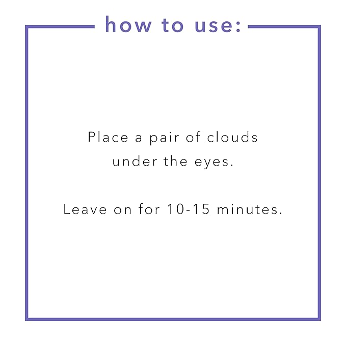 florence by mills Floating Under the Eyes Depuffing Gel Pads | Re-Energize Tired Under Eyes | Hydrating | Vegan & Cruelty-Free - 30 Pairs/60 count