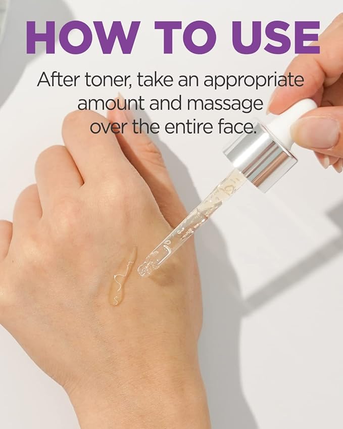 AMPLE:N Peptide Shot Serum - Korean Anti-Aging Face Serum with Peptide Threads to Minimize Wrinkles and Improve Firmness - Lift Sagging Skin - Visibly Plump, 1.01 fl. Oz