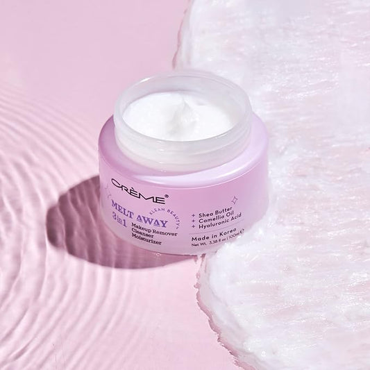 The Crème Shop Melt Away 3-In-1 Cleansing Balm - Klean Beauty Korean Skincare Cleanser