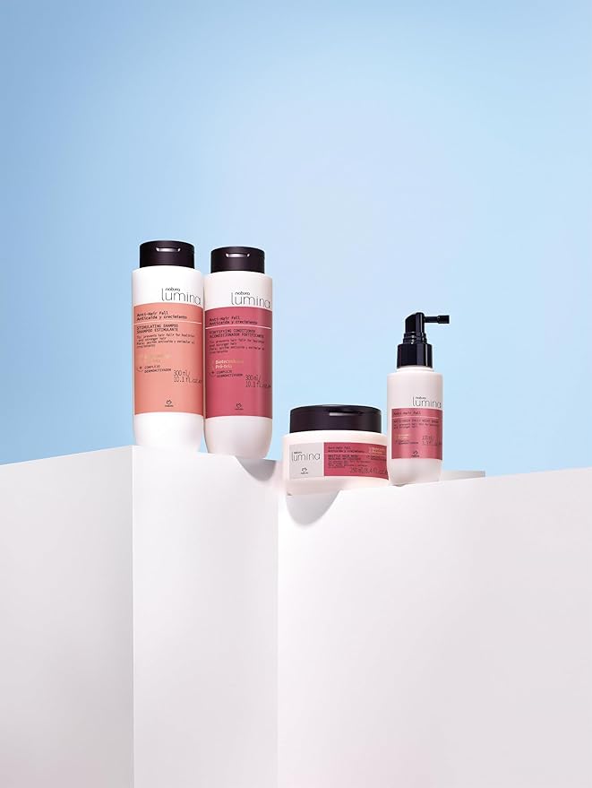 natura Lumina Anti-Hair Fall Brittle Hair Mask - Intense Hair Loss Reduction - Combats Hair Thinning - Accelerate Hair Growth - Densifies Hair - Vegan & Cruelty-Free Hair Care - 250ml