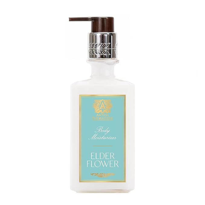 Antica Farmacista Body Moisturizer - Moisturizing Scented Lotion - Premium Body Moisturizer - Luxury Gift for Women & Men - Hand & Skin Hydration - Elderflower, 10 Fl Oz