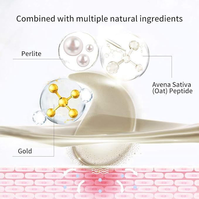 Gold Black Pearl Hydra-Gel Eye Patches - Gel Eye Mask for Eyes Treatment Puffiness Anti-Aging Remove Eye Bags Relieve Dark Circles Moisturizing Eyes Skin (30 Pairs)