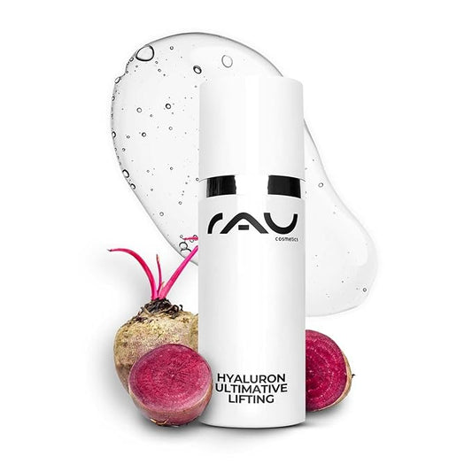 Hyaluron Serum high dose 50ml - Hyaluronic Acid Serum Face - Vegan - Facial Care Men and Women - Anti Aging Hyaluronic Acid Face Serum, Eye Serum - RAU Cosmetics