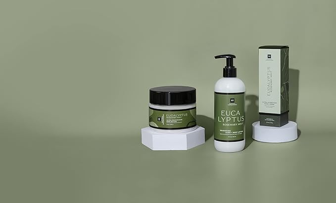 Natural Inspirations Eucalyptus Rosemary Mint Exfoliating Face + Body Scrub 6oz