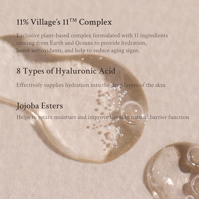 Hydro Boost Bundle with Face Serum and Hydro Boost Eye Serum with hyaluronic acid and natural ingredients