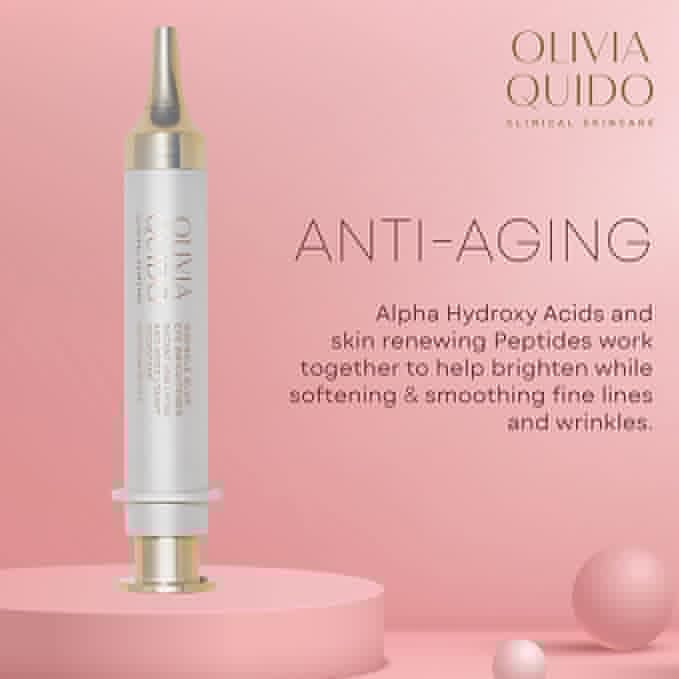 OLIVIA QUIDO Clinical Skin Care Wrinkle Blur (0.46 oz) | Eye Cream For Dark Circles and Puffiness | Anti-Aging Under Eye Cream | Hydrating, Brightening, and Dark Circles Under Eye Treatment for Women
