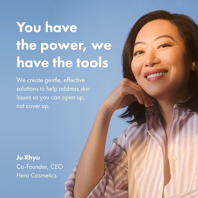 HERO COSMETICS Dissolve Away Daily Cleansing Balm - Helps Remove Makeup and Grime - Wonât Clog Pores - Suitable for Sensitive and Acne-Prone Skin (2.2 fl oz)