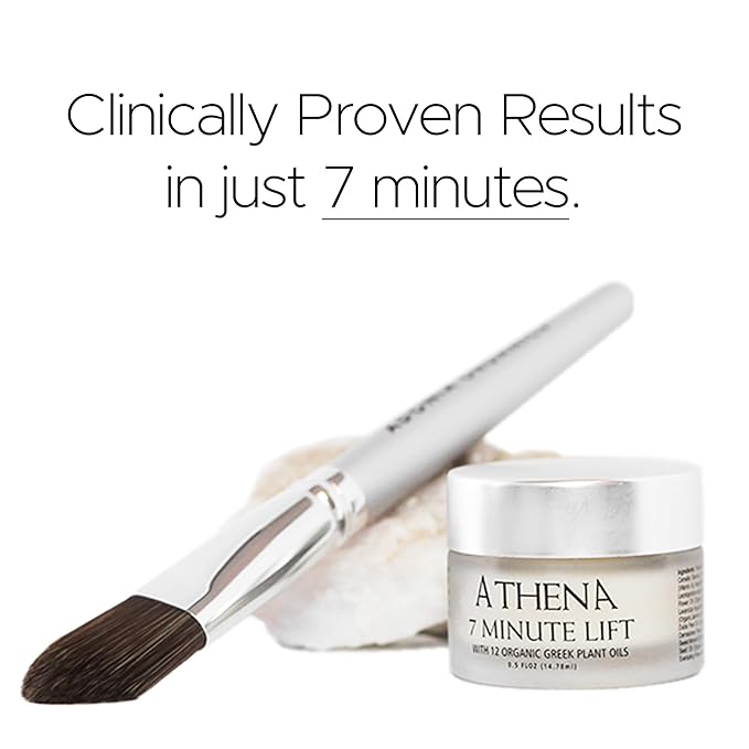 ATHENA 7 MINUTE LIFT - Results in 7 minutes - Eye, Neck, Face Tightening, Lifting & Firming Serum - Wrinkle Cream - ALL ORGANIC