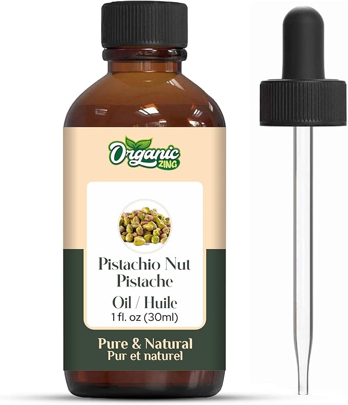 Pistachio Nut (Pistacia Vera) Oil | Pure & Natural Essential Oil for Aroma, Skincare & Massage- 30ml/1.01fl oz