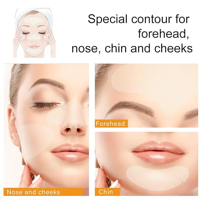 40Pcs Hydrocolloid Acne Patches Full-Face Coverage Kit for Pimples & Blemishes, Skin Care Solution for Clearing Spots